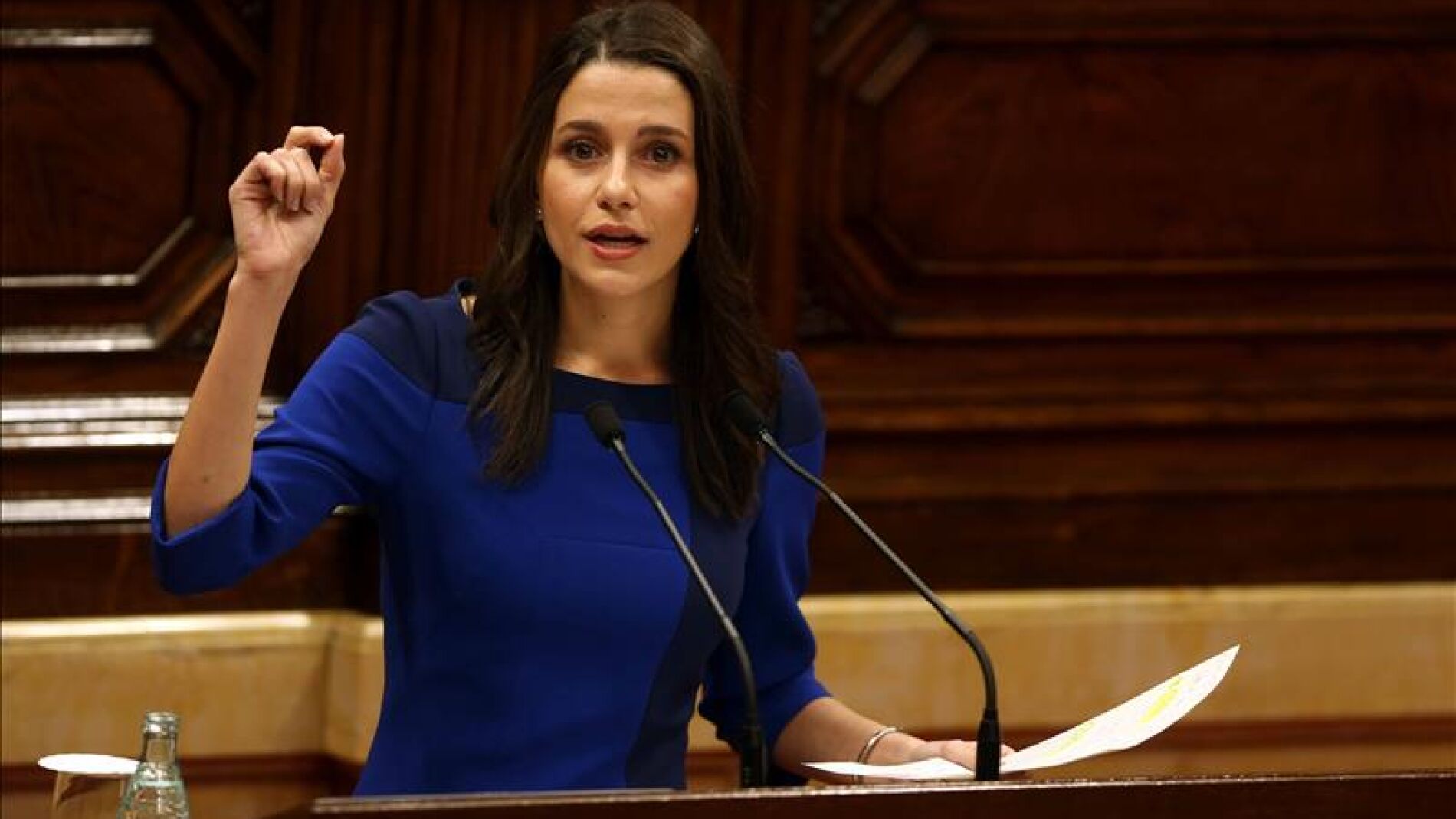 In&eacute;s Arrimadas, l&iacute;der de Ciudadanos en Catalu&ntilde;a