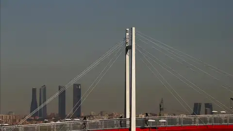 Madrid continúa con la 'boina' de contaminación Madrid continúa con la 'boina' de contaminación