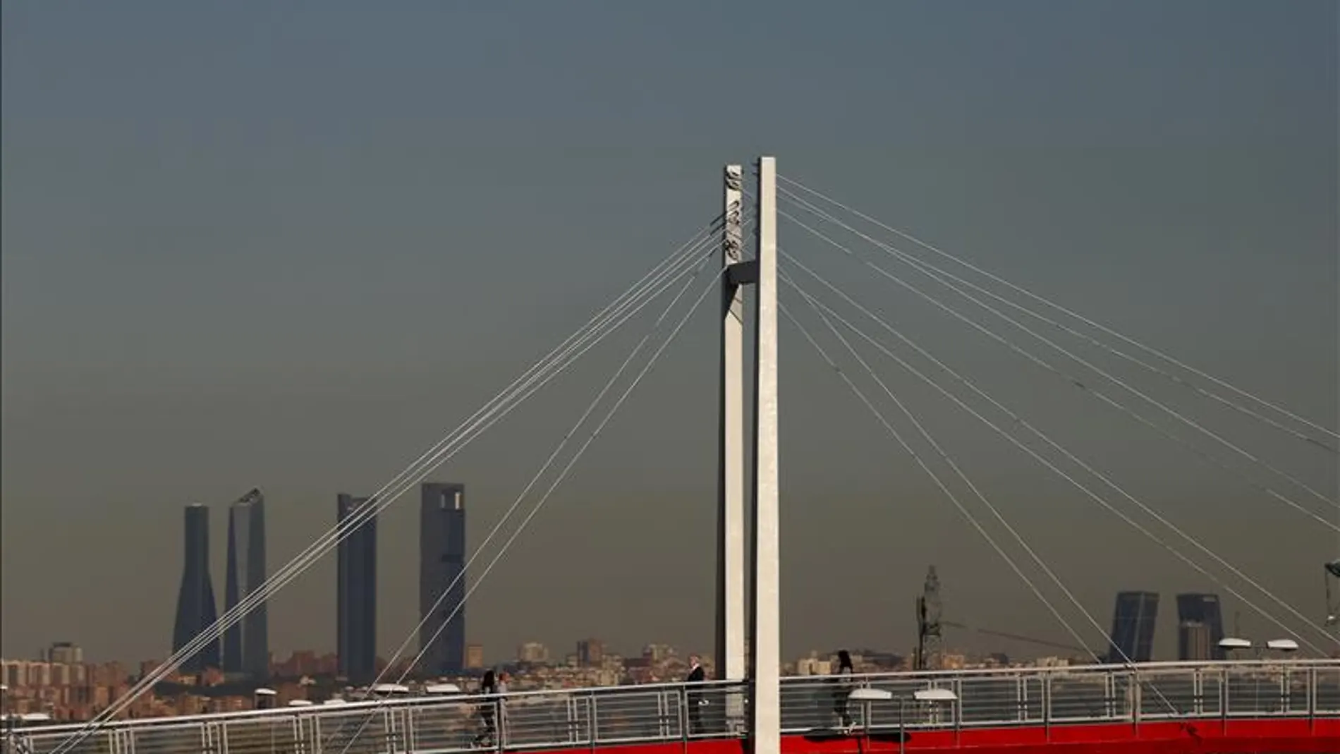 Madrid continúa con la 'boina' de contaminación Madrid continúa con la 'boina' de contaminación