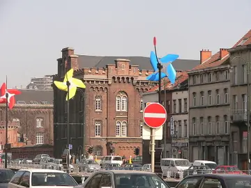 Barrio de Molenbeek, en Bruselas Barrio de Molenbeek, en Bruselas