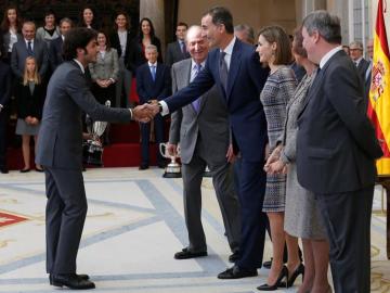 Carlos Sainz recoge el Premio Nacional del Deporte 2014