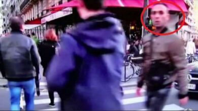 Salen a la luz las primeras imágenes que podrían ser de Salah Abdeslam, el terrorista huido de los atentados de París