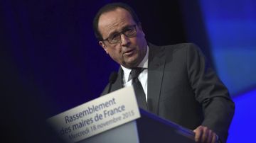 El presidente galo, François Hollande