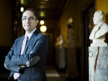 Jean-Luc Martínez, presidente del Museo Louvre de París