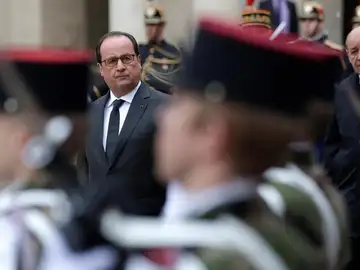El presidente francés, François Hollande El presidente francés, François Hollande