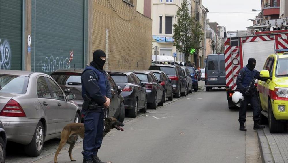 Agentes de la Policía federal de Bélgica