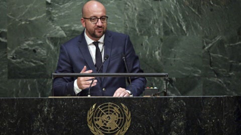 El primer ministro belga, Charles Michel