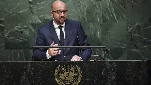 El primer ministro belga, Charles Michel El primer ministro belga, Charles Michel