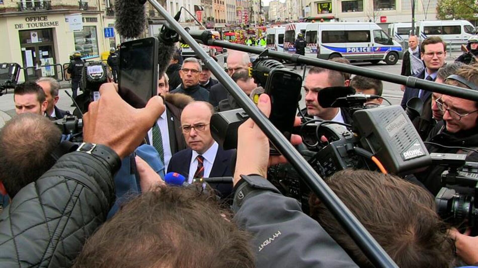 El ministro franc&eacute;s de Interior, Bernard Cazeneuve.