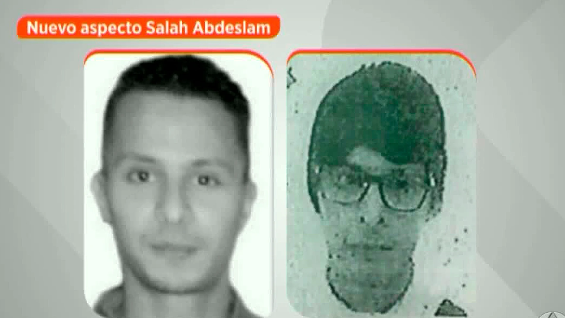 Así podría ser la nueva imagen de Salah Abdeslam Así podría ser la nueva imagen de Salah Abdeslam