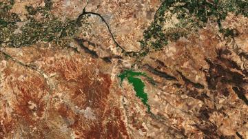 Imagen satelital multicolor de Mérida