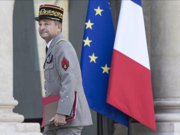 El jefe del Estado Mayor del Ejército francés, el general Pierre de Villiers