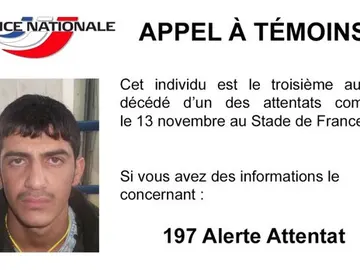 Fotografía publicada por la Policía francesa en su cuenta de Twitter Fotografía publicada por la Policía francesa en su cuenta de Twitter