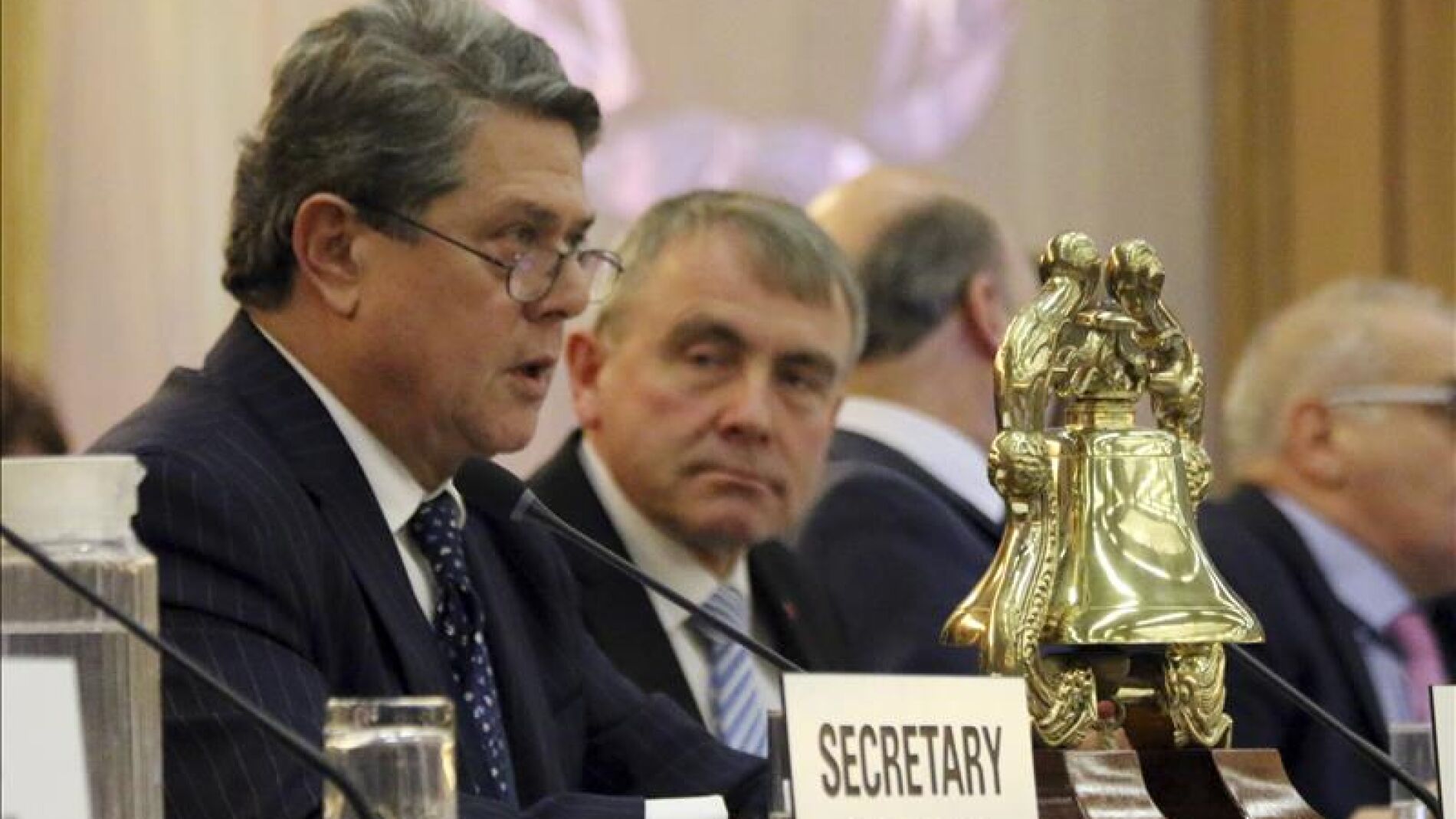 Federico Trillo en la Asamblea de la OMI celebrada en Londres
