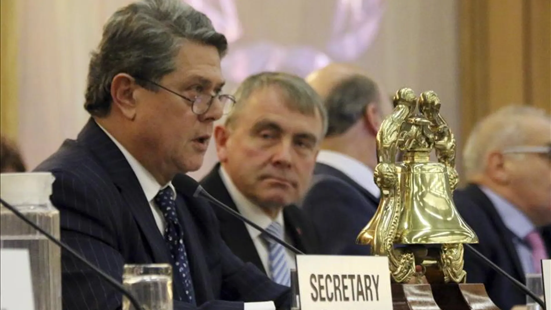 Federico Trillo en la Asamblea de la OMI celebrada en Londres Federico Trillo en la Asamblea de la OMI celebrada en Londres