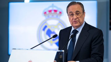 Florentino Pérez comparece ante los medios