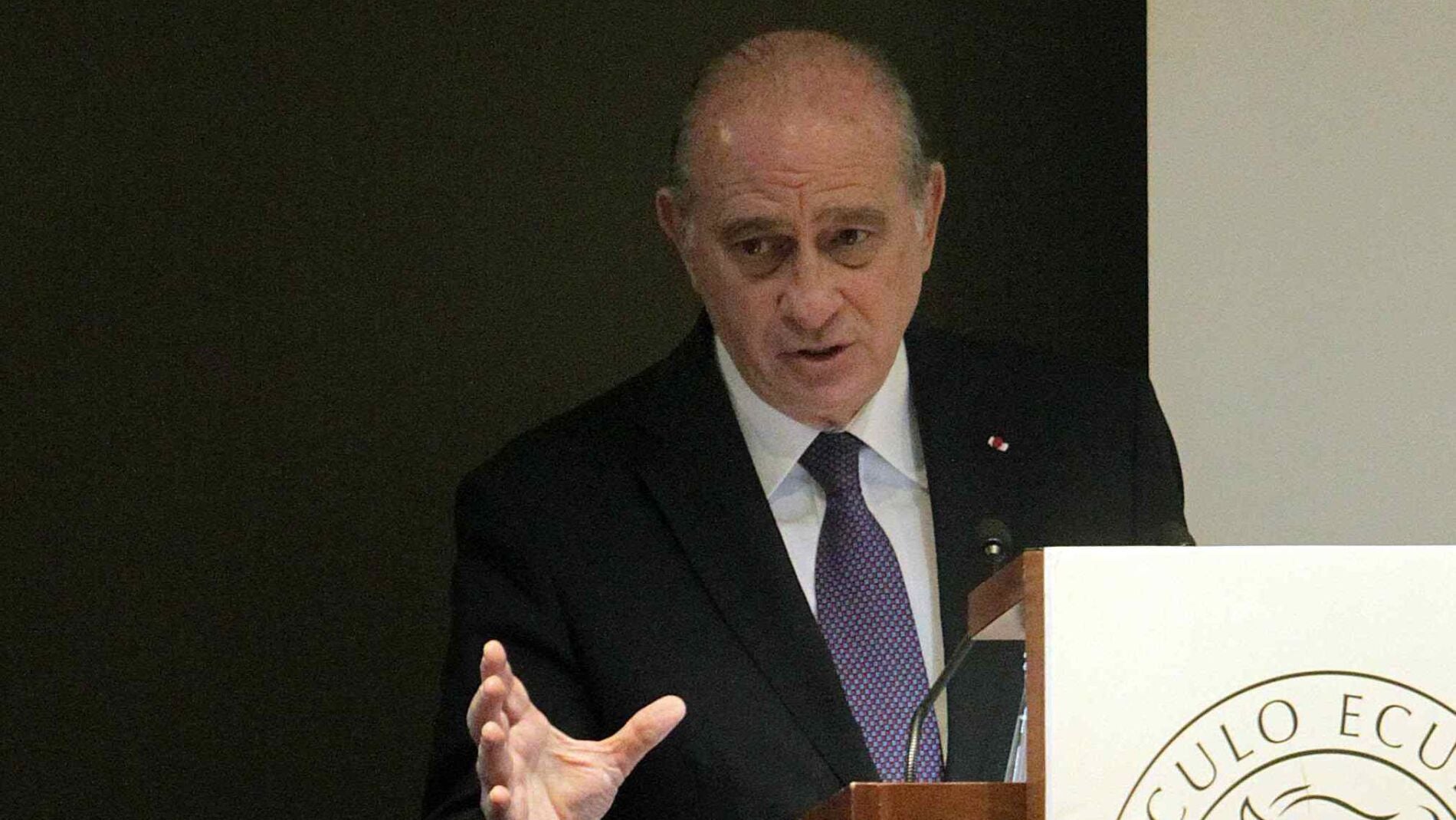 El ministro de Interior, Jorge Fern&aacute;ndez D&iacute;az