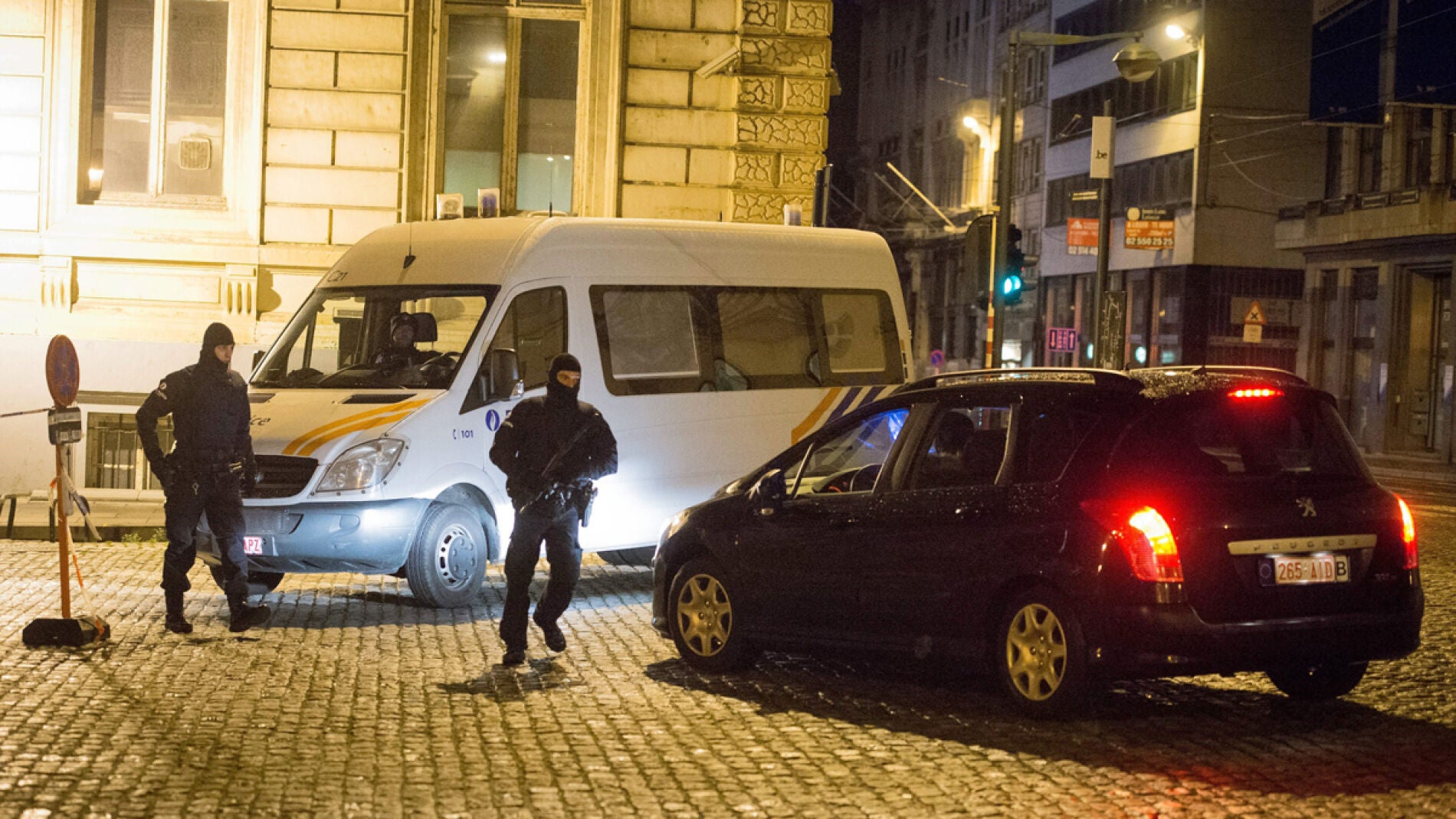 Operaci&oacute;n policial en B&eacute;lgica