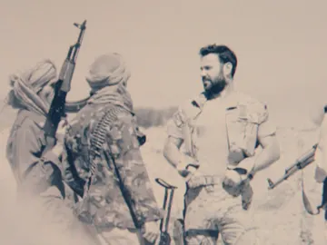 Pablo con yihadistas Pablo con yihadistas