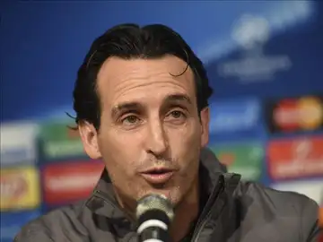 Unai Emery en rueda de prensa Unai Emery en rueda de prensa