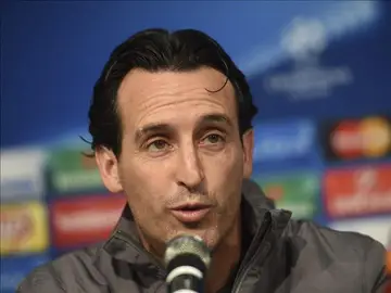 Unai Emery en rueda de prensa Unai Emery en rueda de prensa