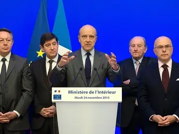 Rueda de prensa tras la reunión sobre seguridad de la Euro 2016 Rueda de prensa tras la reunión sobre seguridad de la Euro 2016