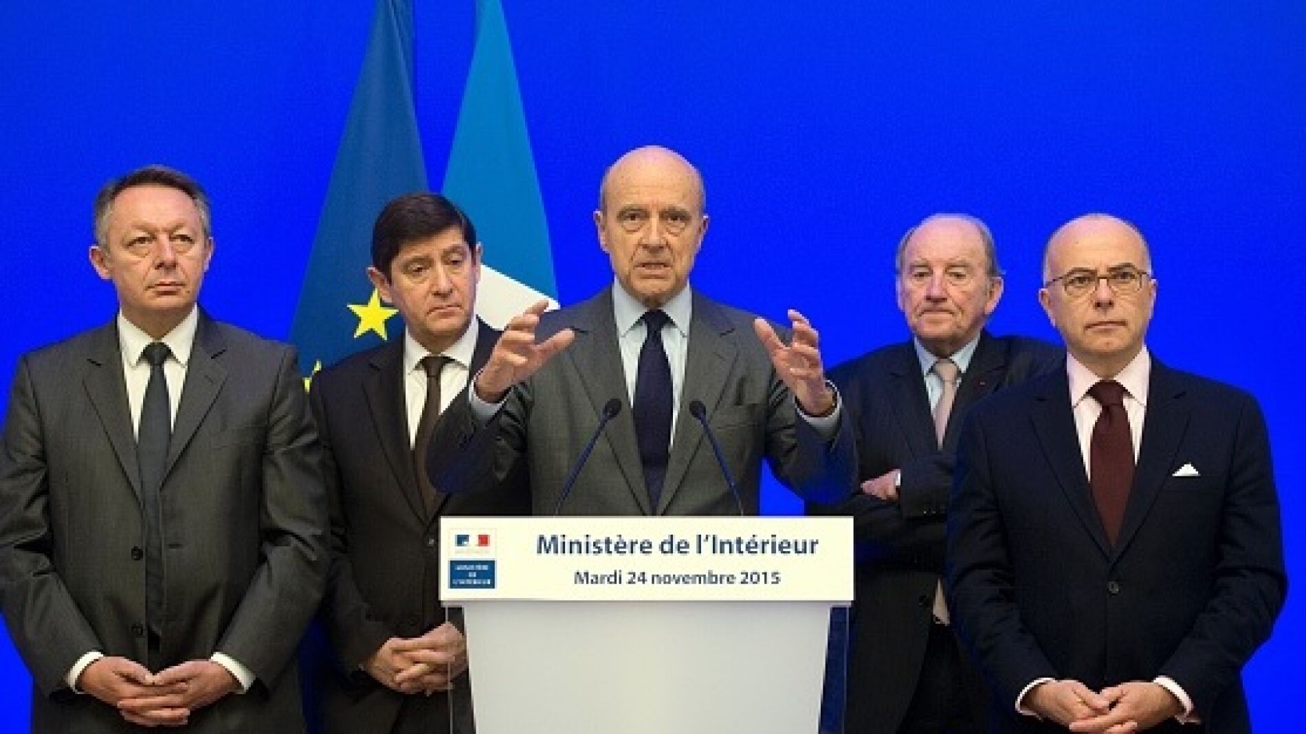 Rueda de prensa tras la reuni&oacute;n sobre seguridad de la Euro 2016