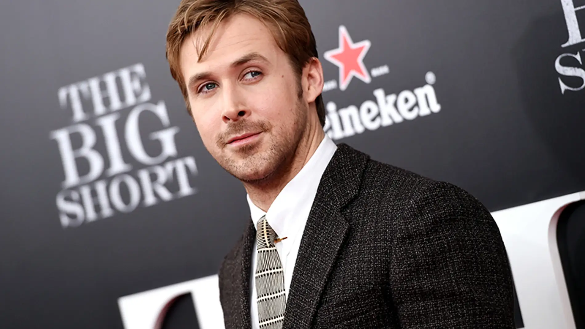 Ryan Gosling en la premiere de 'La gran apuesta'