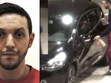 Imagen de Mohamed Abrini difundida por medios belgas, Imagen de Mohamed Abrini difundida por medios belgas,