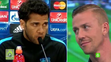 Alves se pica con Guti