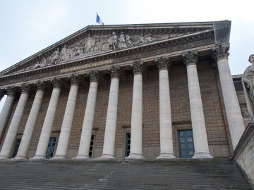 Exterior del Parlamento francés