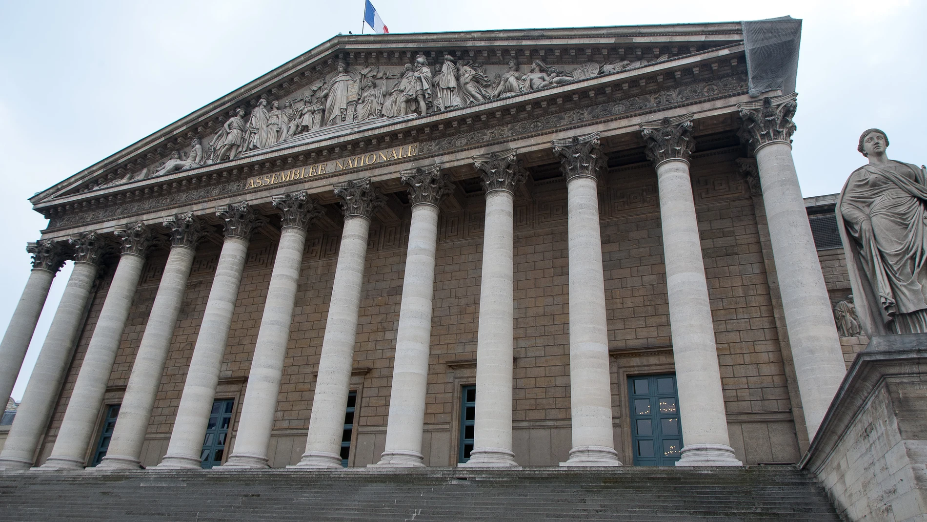 Exterior del Parlamento francés Exterior del Parlamento francés