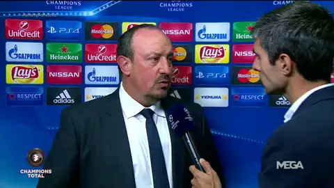 Frame 8.977565 de: Benítez: "Me quedo con lo positivo, hemos hecho cuatro goles y creado ocasiones" Frame 8.977565 de: Benítez: "Me quedo con lo positivo, hemos hecho cuatro goles y creado ocasiones"