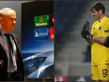 Mou y Casillas Mou y Casillas