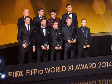 El once de la FIFA de 2014 El once de la FIFA de 2014