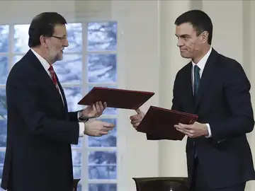 El Gobierno, PP y PSOE suman hoy nuevos socios al pacto antiyihadista El Gobierno, PP y PSOE suman hoy nuevos socios al pacto antiyihadista