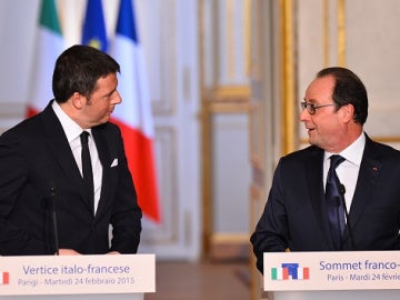 Hollande y Renzi