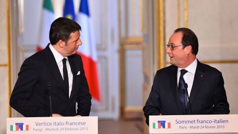 Hollande y Renzi