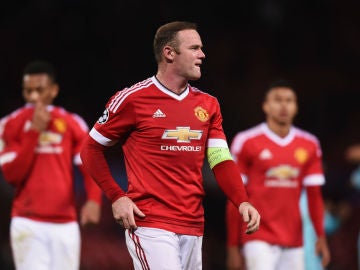 Rooney se lamenta tras el partido ante el PSV