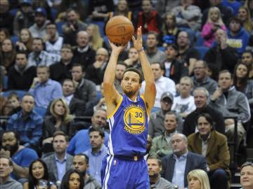 Stephen Curry, estrella de los Golden State Warriors