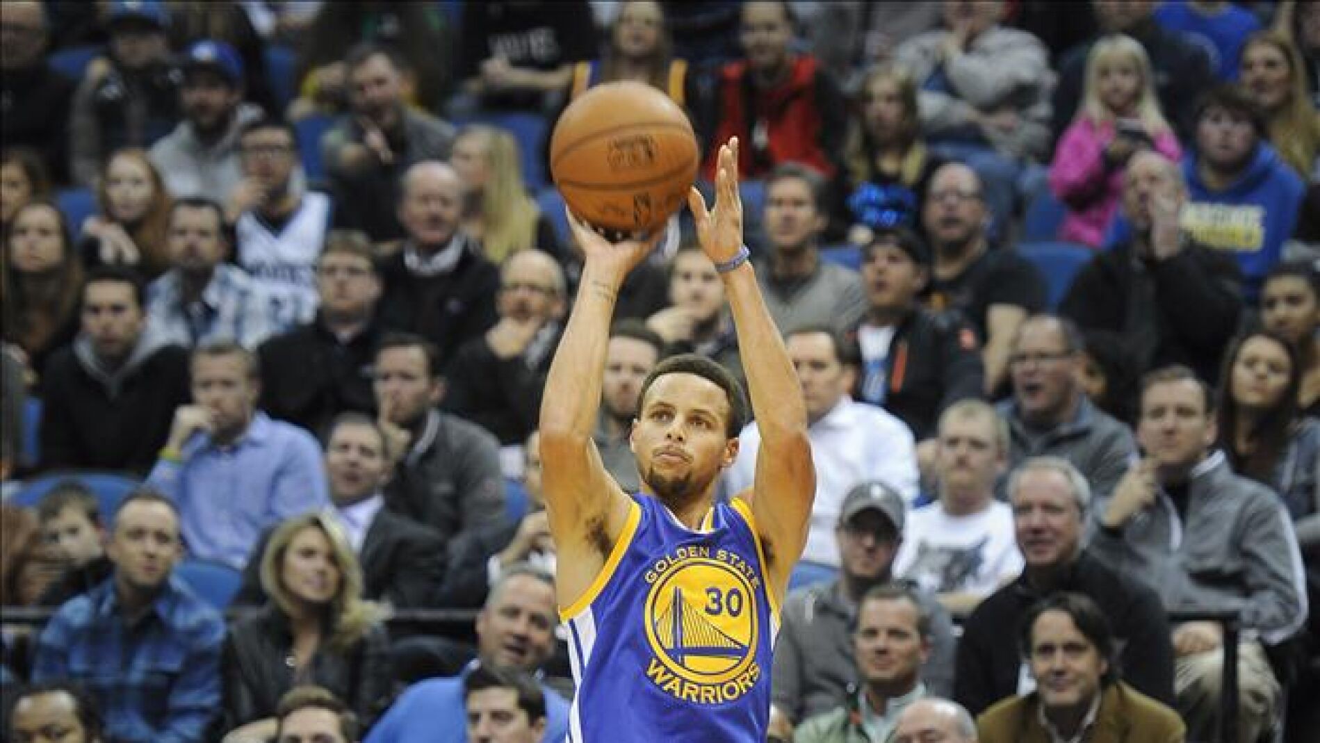 Stephen Curry, estrella de los Golden State Warriors