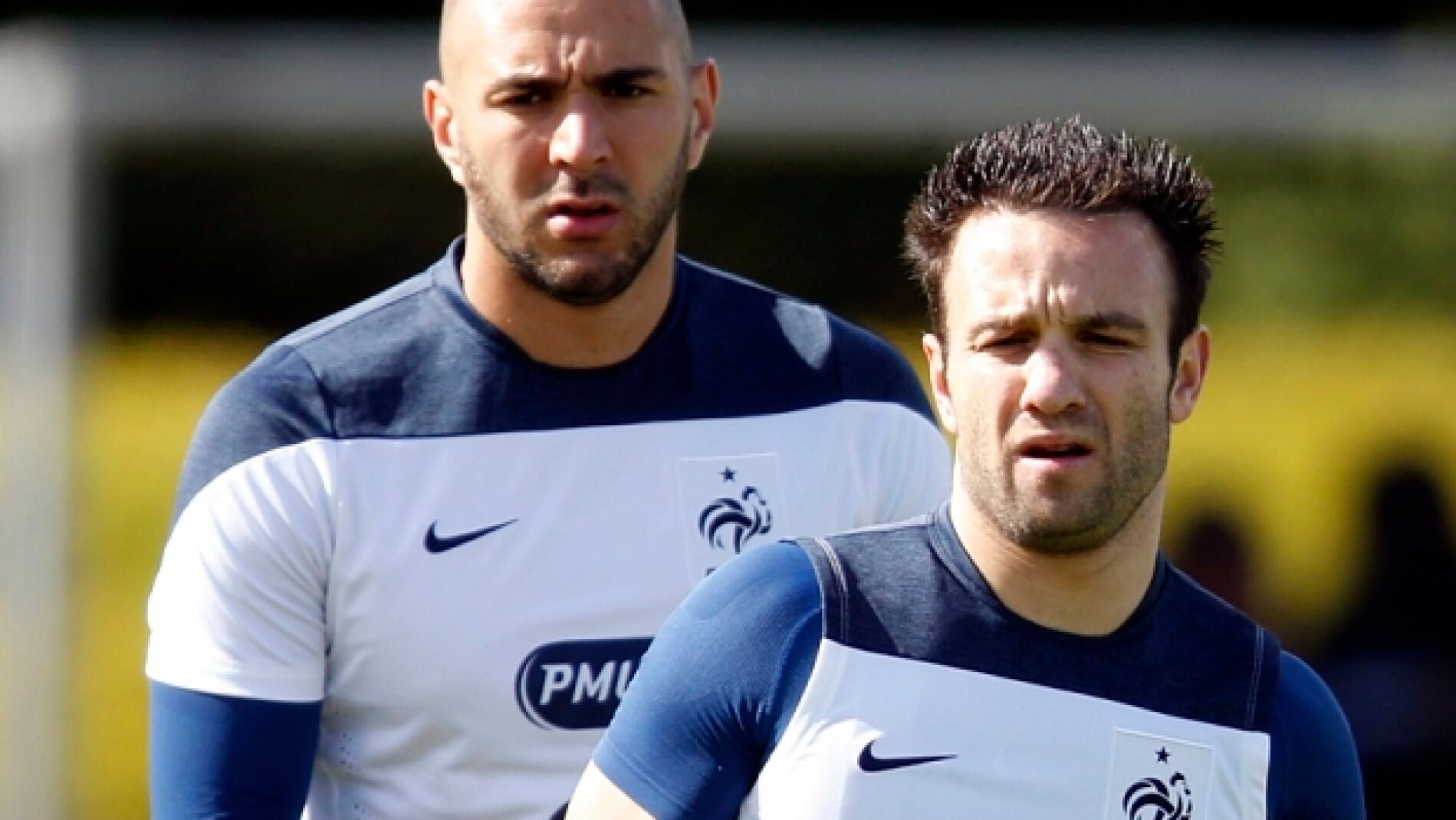 Valbuena y Benzema
