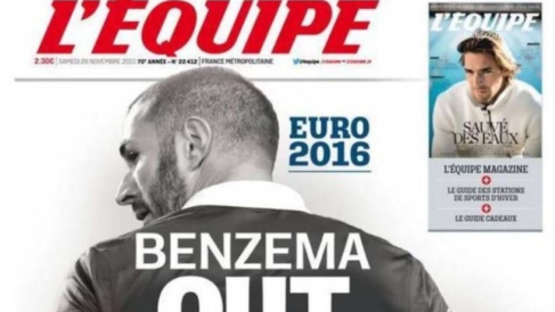 Portada de 'L'&Eacute;quipe'