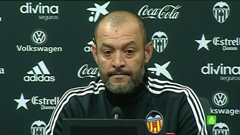 Nuno Espirito Santo, en rueda de prensa