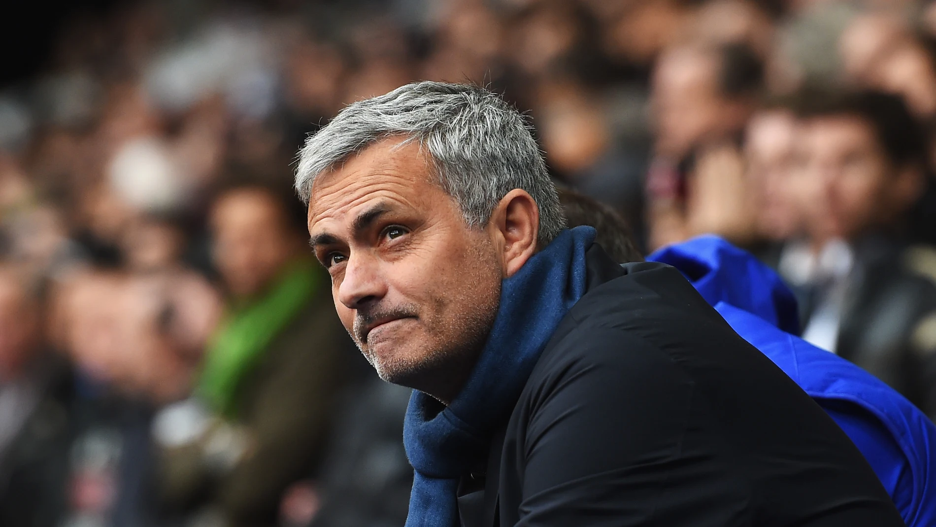 José Mourinho, en el partido frente al Tottenham José Mourinho, en el partido frente al Tottenham