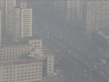 Contaminación en Pekín Contaminación en Pekín