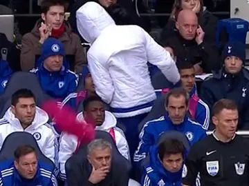 Diego Costa le lanza el peto a Mourinho Diego Costa le lanza el peto a Mourinho