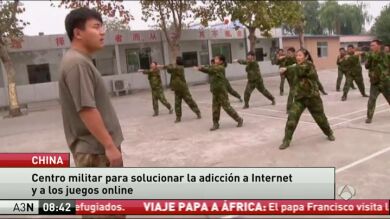 Régimen militar para curar la adicción a internet en China