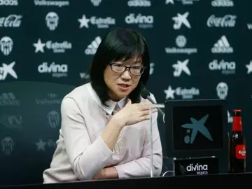La expresidenta del Valencia Layhoon Chan La expresidenta del Valencia Layhoon Chan