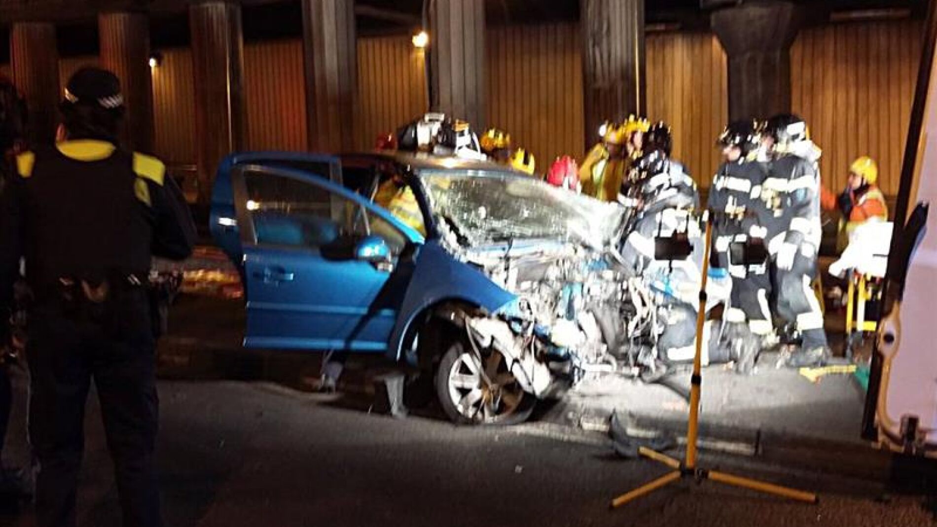 Un hombre de 37 a&ntilde;os herido grave en la Cuesta de San Vicente de Madrid